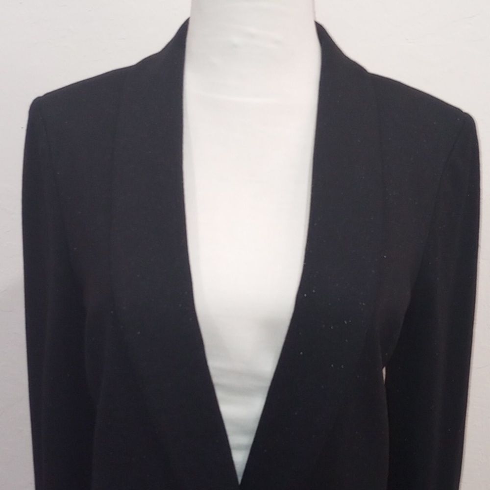 Scotch & Soda Maison Scotch Grandiose Formidable Black Knit Glitter Blazer - S - Picture 6 of 12